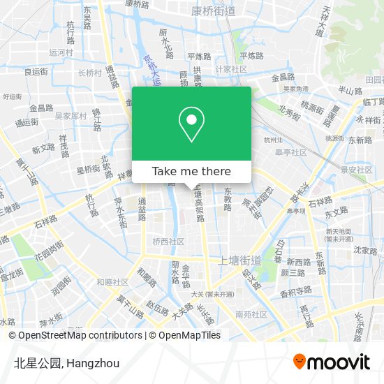 北星公园 map
