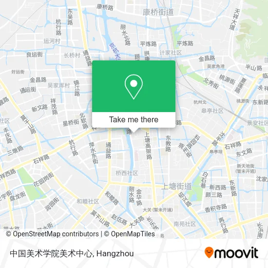 中国美术学院美术中心 map