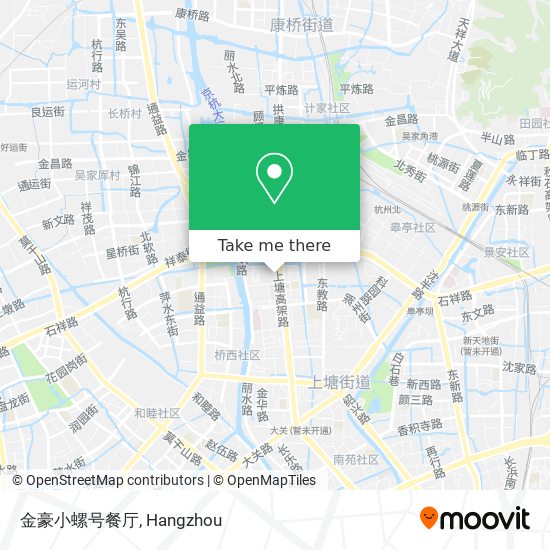 金豪小螺号餐厅 map