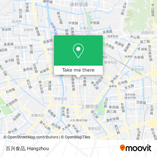 百兴食品 map