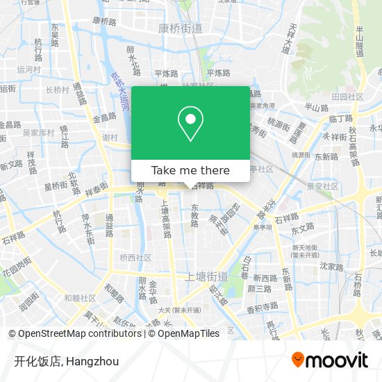 开化饭店 map