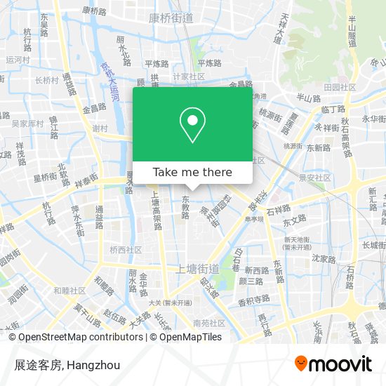 展途客房 map
