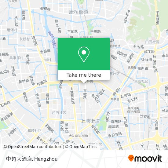 中超大酒店 map