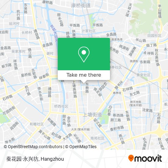 蚕花园·永兴坊 map