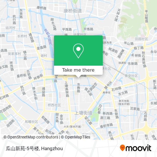 瓜山新苑-5号楼 map