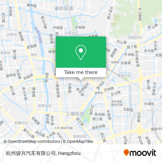 杭州骏兴汽车有限公司 map