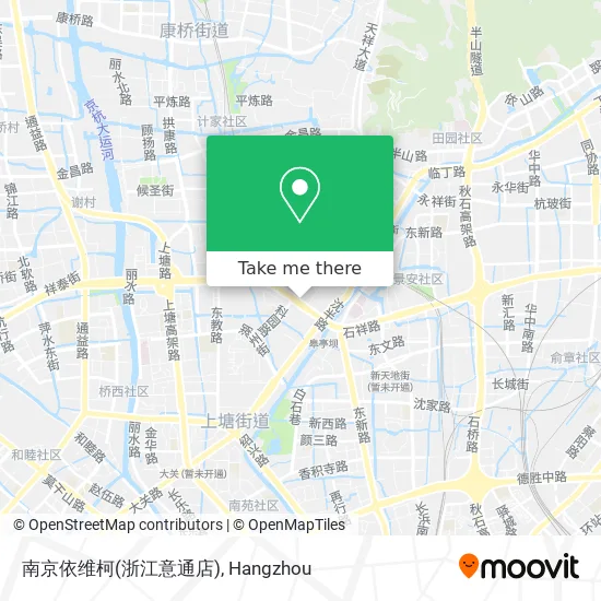 南京依维柯(浙江意通店) map