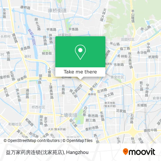 益万家药房连锁(沈家苑店) map