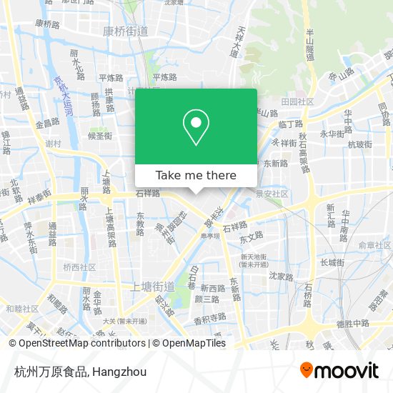 杭州万原食品 map