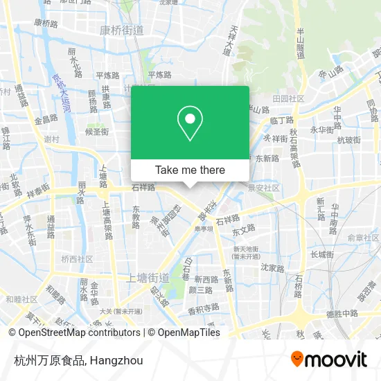 杭州万原食品 map