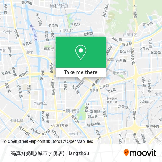 一鸣真鲜奶吧(城市学院店) map