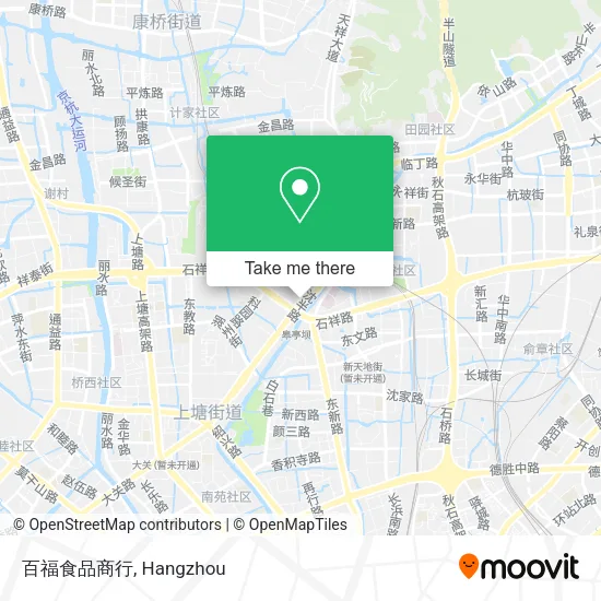 百福食品商行 map