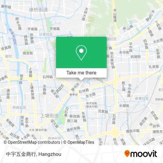 中宇五金商行 map