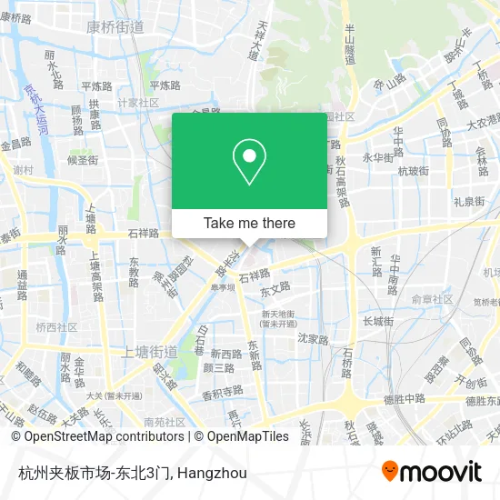杭州夹板市场-东北3门 map