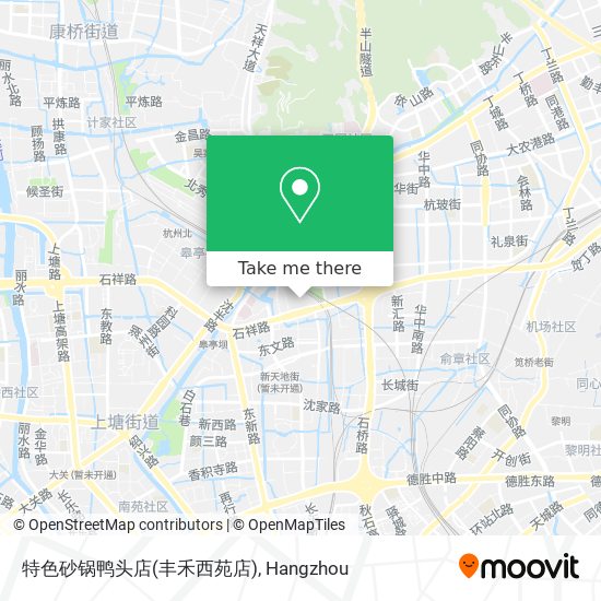 特色砂锅鸭头店(丰禾西苑店) map