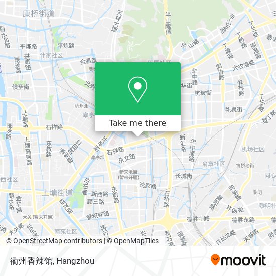 衢州香辣馆 map