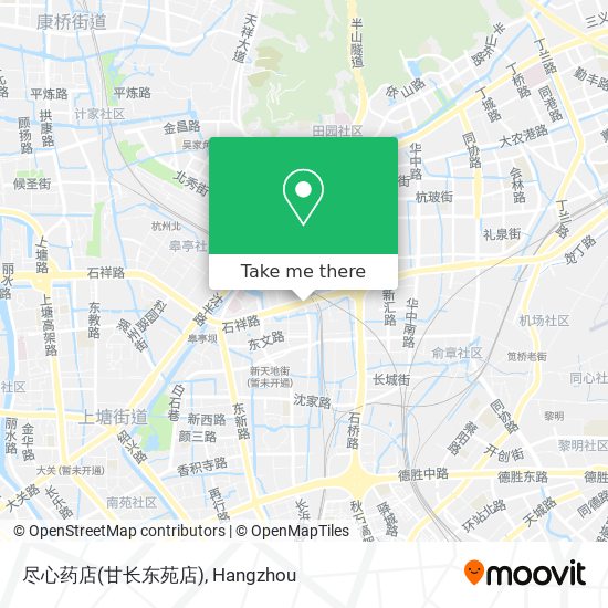 尽心药店(甘长东苑店) map