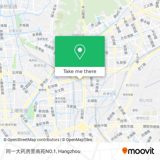 同一大药房景南苑NO.1 map