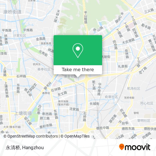 永清桥 map