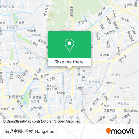 新鼎家园6号楼 map