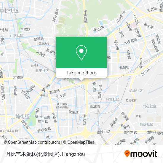 丹比艺术蛋糕(北景园店) map