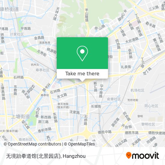 无境跆拳道馆(北景园店) map