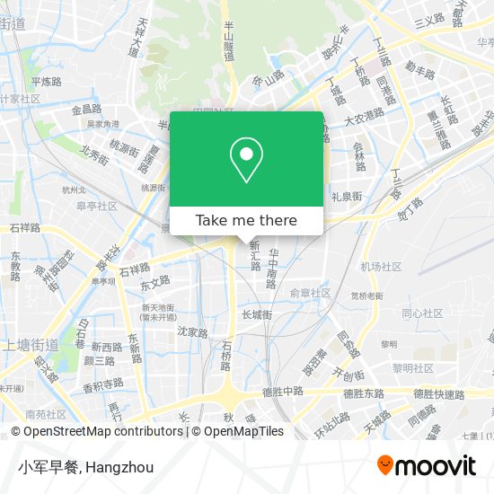 小军早餐 map