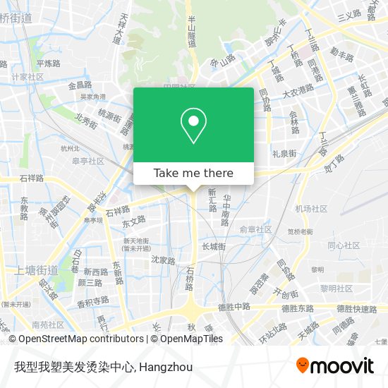 我型我塑美发烫染中心 map