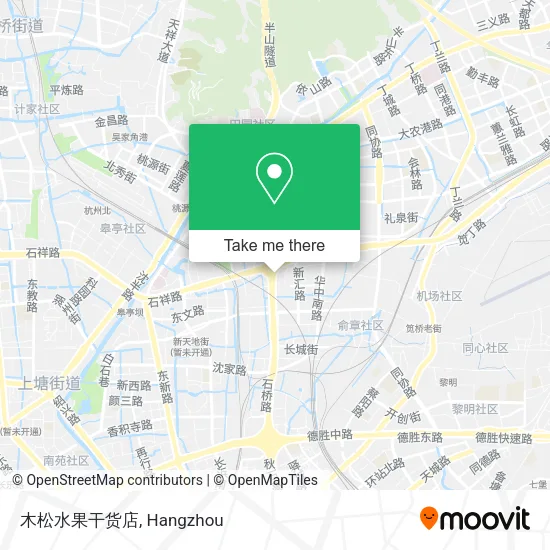 木松水果干货店 map