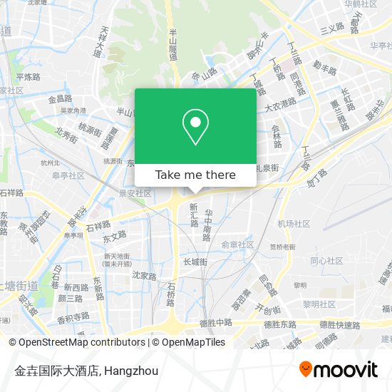 金壵国际大酒店 map