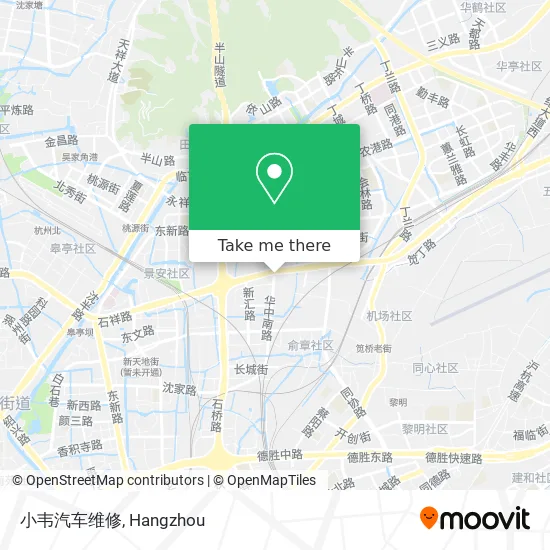 小韦汽车维修 map