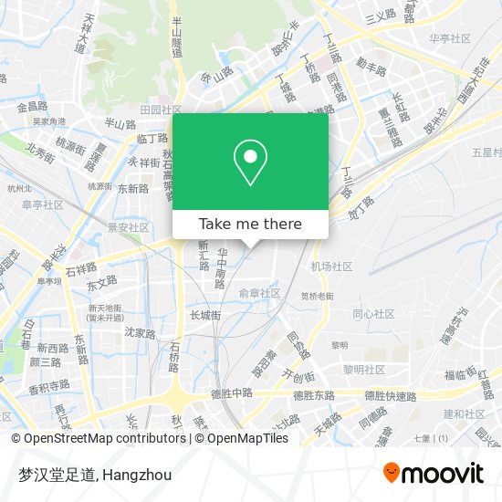梦汉堂足道 map