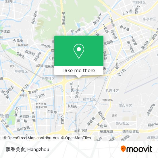 飘香美食 map