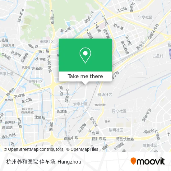 杭州养和医院-停车场 map