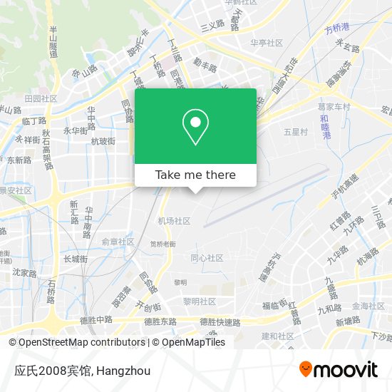 应氏2008宾馆 map