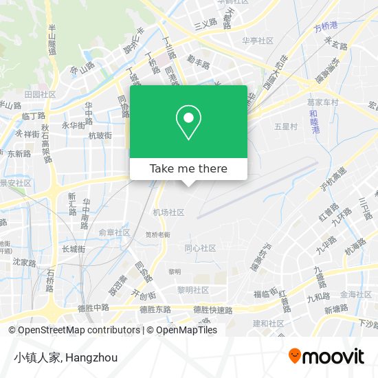 小镇人家 map