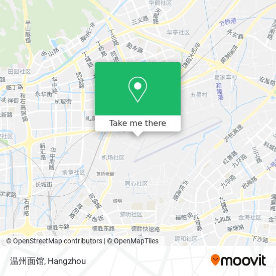 温州面馆 map