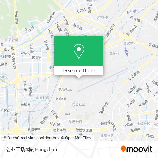 创业工场4栋 map