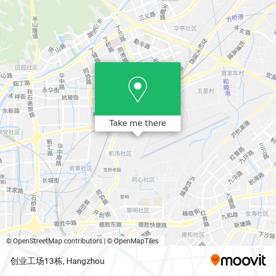 创业工场13栋 map