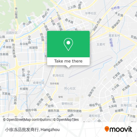 小徐冻品批发商行 map
