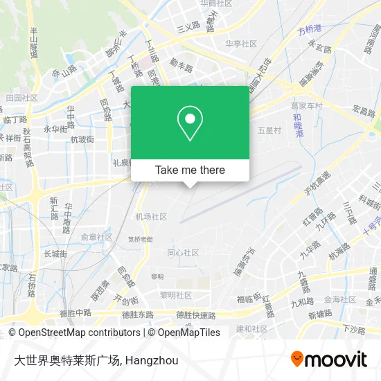 大世界奥特莱斯广场 map