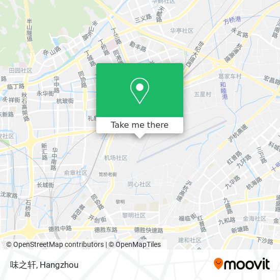 味之轩 map