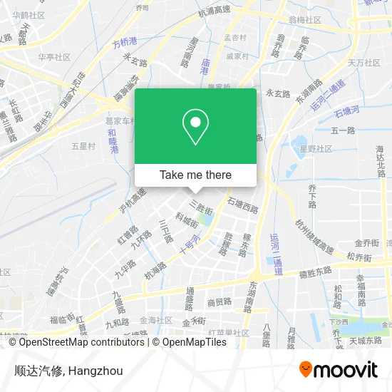 顺达汽修 map