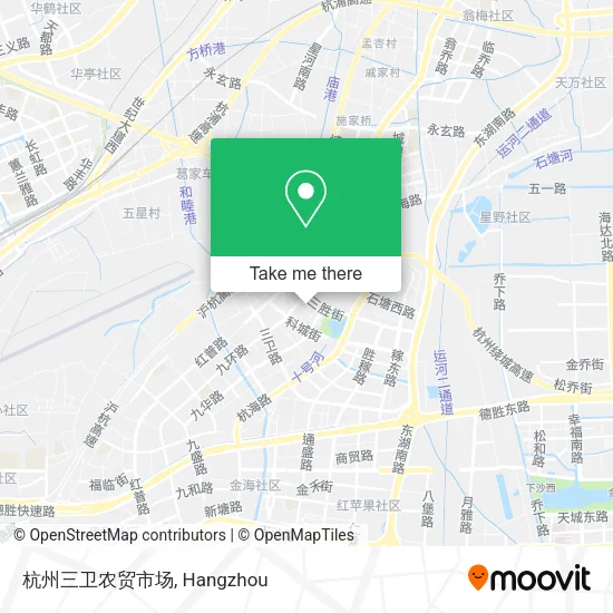 杭州三卫农贸市场 map
