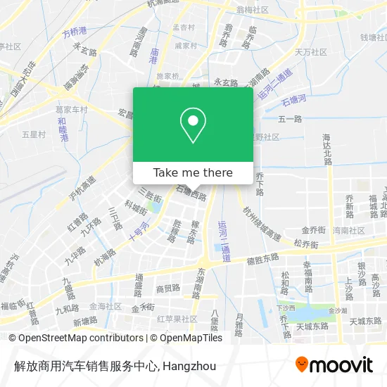 解放商用汽车销售服务中心 map