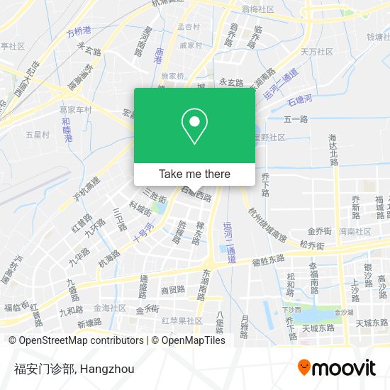 福安门诊部 map