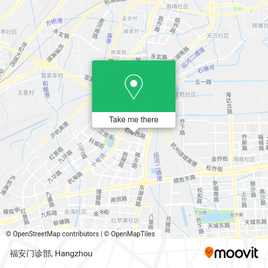 福安门诊部 map