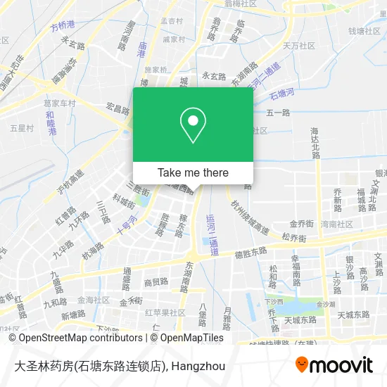 大圣林药房(石塘东路连锁店) map