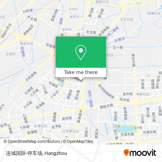 连城国际-停车场 map