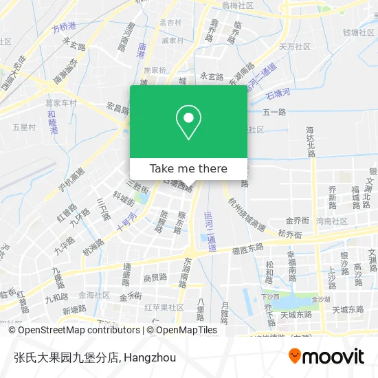 张氏大果园九堡分店 map